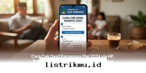 Cukup Pakai NIK KTP, Begini Cara Mudah Pantau Status Penerima Bansos Kemensos Mei 2026 Lewat HP!